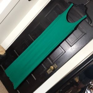 SALE❤️ Vero Moda green maxi dress S